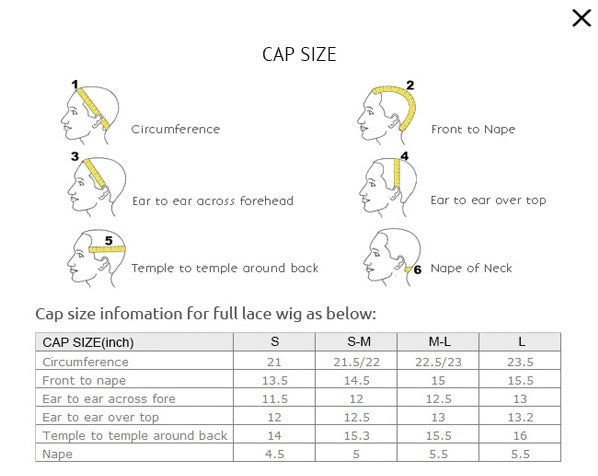 Small wig cap size outlet