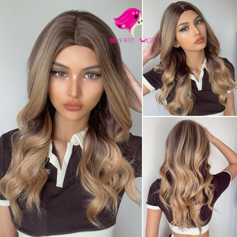 Best natural looking fashion long wavy wig Smart Wigs Sydney NSW