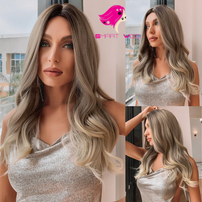 Best natural looking ash blonde long medical wig Smart Wigs Brisbane