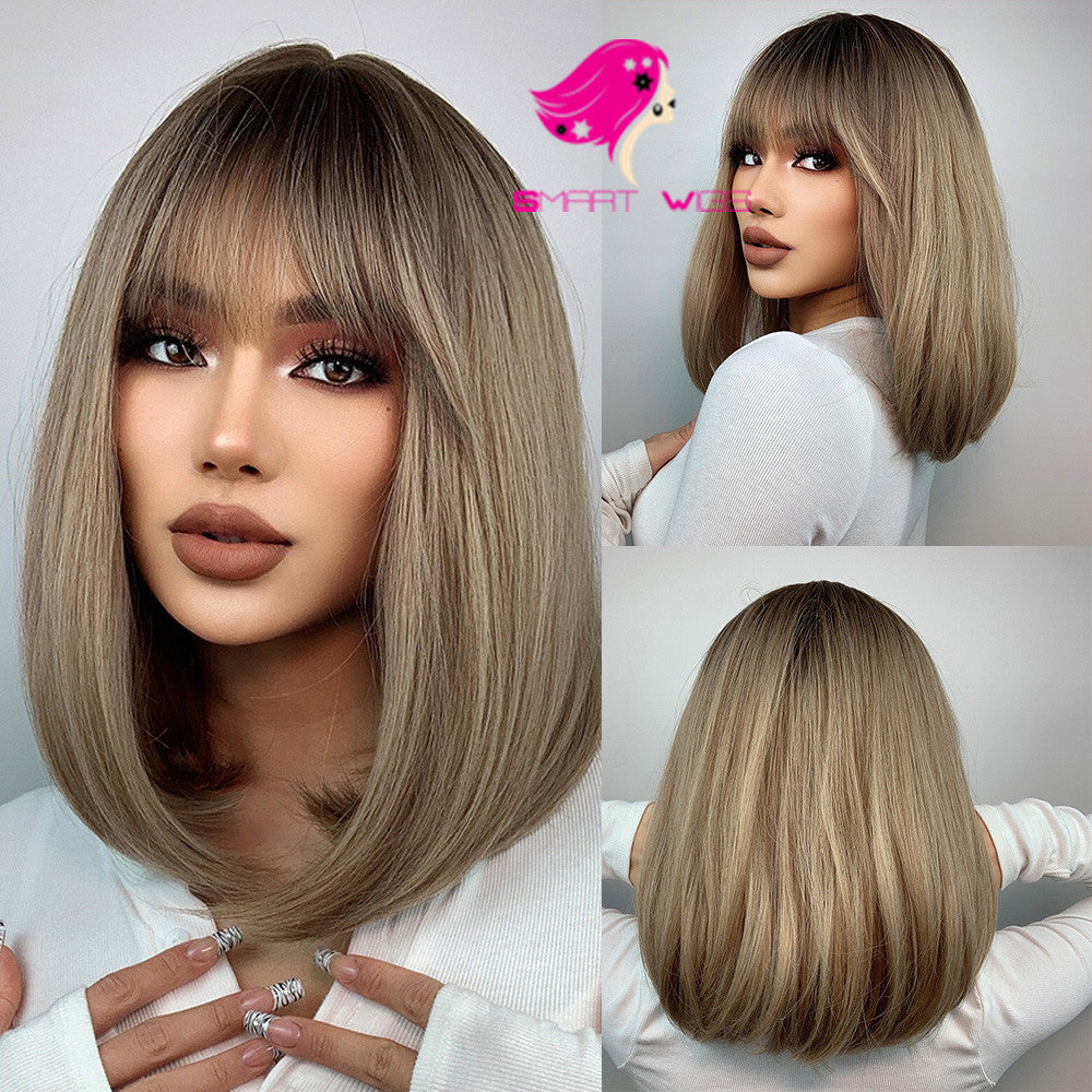 Best selling ash blonde short bob medical wig | Smart Wigs Melbourne