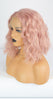 2020 New Light Pink Short Curly Lace Front Wig Best Price at Smart Wigs Sydney NSW