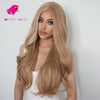 Natural wheat blonde long curly fashion wig | Smart Wigs Sydney NSW