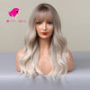 Natural platinum blonde fashion long wavy wig | Smart Wigs Melbourne