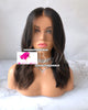 Dark Brown Natural Wavy Human Hair Virgin Lace Front Wig by Smart Wigs Sydney