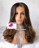 Ombre with highlights Human Hair Lace Wig by Smart Wigs Sydney NSW