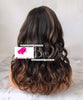 Omber Color Long Wavy Virgin Human Hair Lace Wig by Smart Wigs Adelaide SA