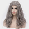 Dark grey long curly wig at Smart Wigs Brisbane QLD