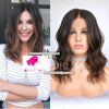 Medium Length Natural Wavy Human Hair Lace Wig by Smart Wigs Melbourne