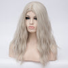 Silver long curly wig best quality at Smart Wigs Melbourne VIC