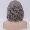 Natural grey medium curly middle part wig by Smart Wigs Brisbane QLD