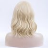Natural blonde short wavy celebrity wig by Smart Wigs Brisbane QLD