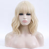 Natural blonde short wavy celebrity wig by Smart Wigs Brisbane QLD