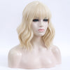 Natural blonde short wavy celebrity wig by Smart Wigs Brisbane QLD