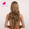 Natural Dark Blonde Long Curly Lace Front Wig - Smart Wigs Brisbane