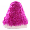 Bright Purple Short Curly Lace Front Wig - Smart Wigs Sydney NSW