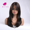 Natural dark brown long wavy fashion wig | Smart Wigs Melbourne VIC