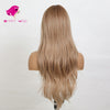 Natural wheat blonde long curly fashion wig | Smart Wigs Adelaide SA