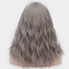 Dark grey long curly wig best price at Smart Wigs Brisbane QLD