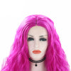 Bright Purple Short Curly Lace Front Wig - Smart Wigs Sydney NSW