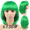 Green Costume Short Bob Wig by Smart Wigs Sydney NSW Australia