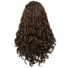 Natural Brown Long Spiral Curl Lace Front Wig - Smart Wigs Adelaide