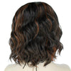 Dark Brown with Highlights Short Curly Lace Wig by Smart Wigs Sydney