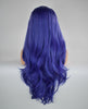 Dark Blue Natural Long Wavy Lace Front Wig By Smart Wigs Brisbane QLD