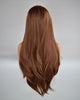 Natural Light Brown Long Wavy Lace Front Wig -Smart Wigs Melbourne VIC