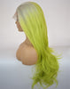 Natural Lime Color Long Wavy Lace Front Wig -Smart Wigs Melbourne VIC