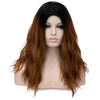 Light brown with dark roots long wavy wig - Smart Wigs Adelaide SA