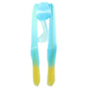 Super long blue yellow pigtail cosplay wig at Smart Wigs Brisbane QLD Australia